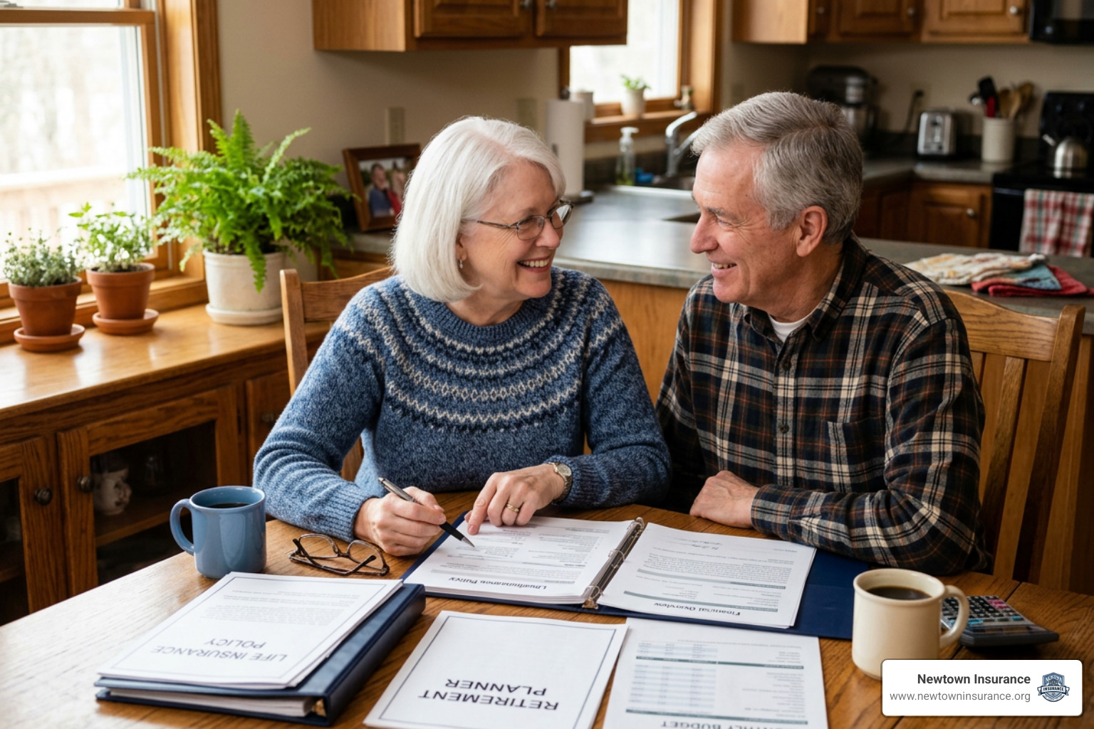AARP and New York Life retired couple planning financial future AARP and New York Life retired couple planning financial future