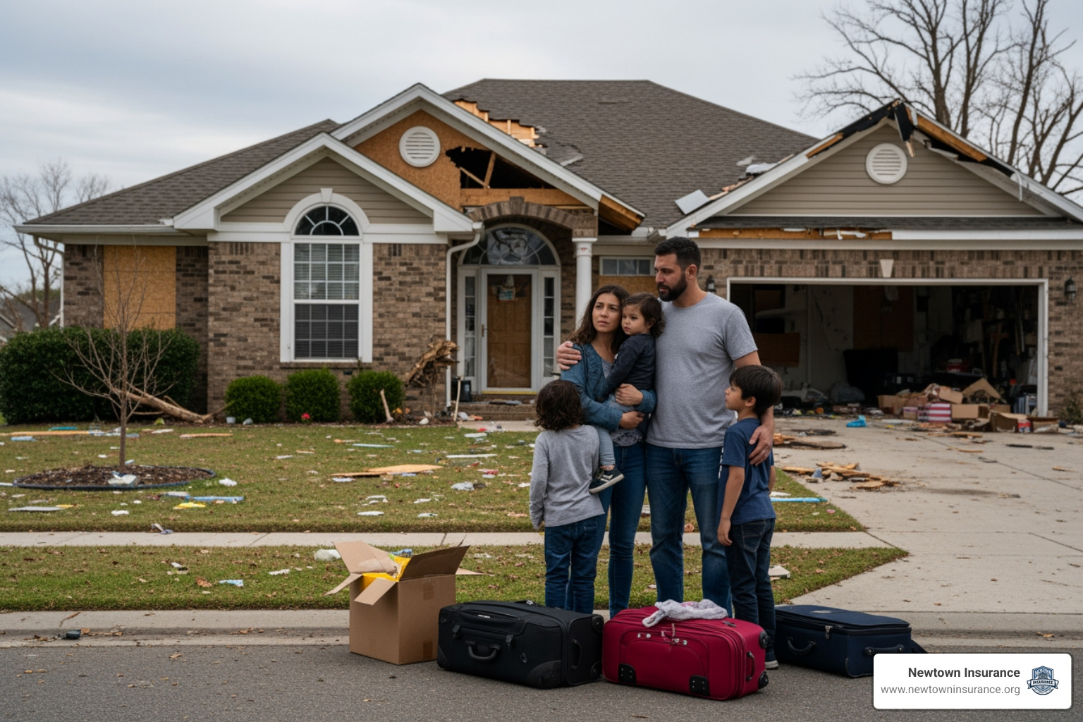 loss of use coverage family outside damaged home - Loss of use coverage