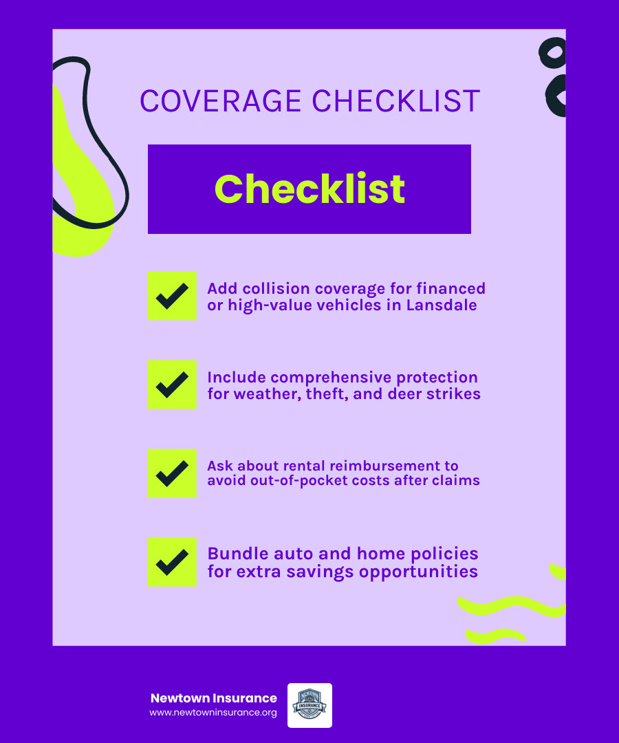 Auto insurance coverage and discount checklist infographic infographic Auto insurance coverage and discount checklist infographic infographic