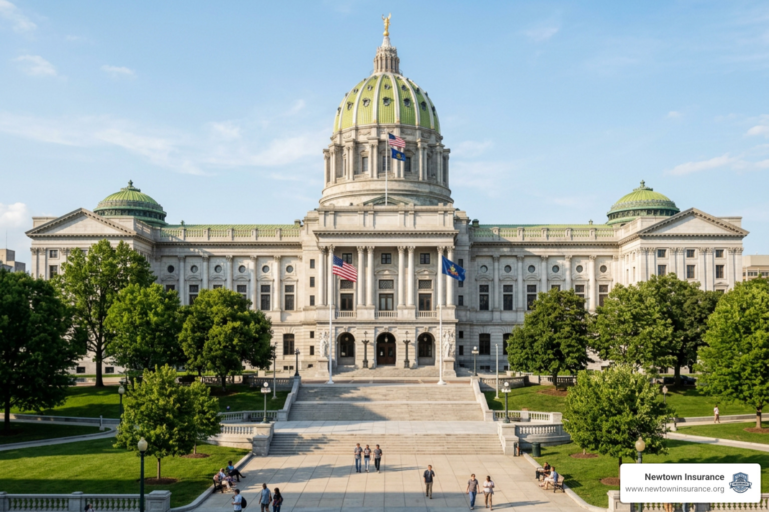 Pennsylvania state capitol building