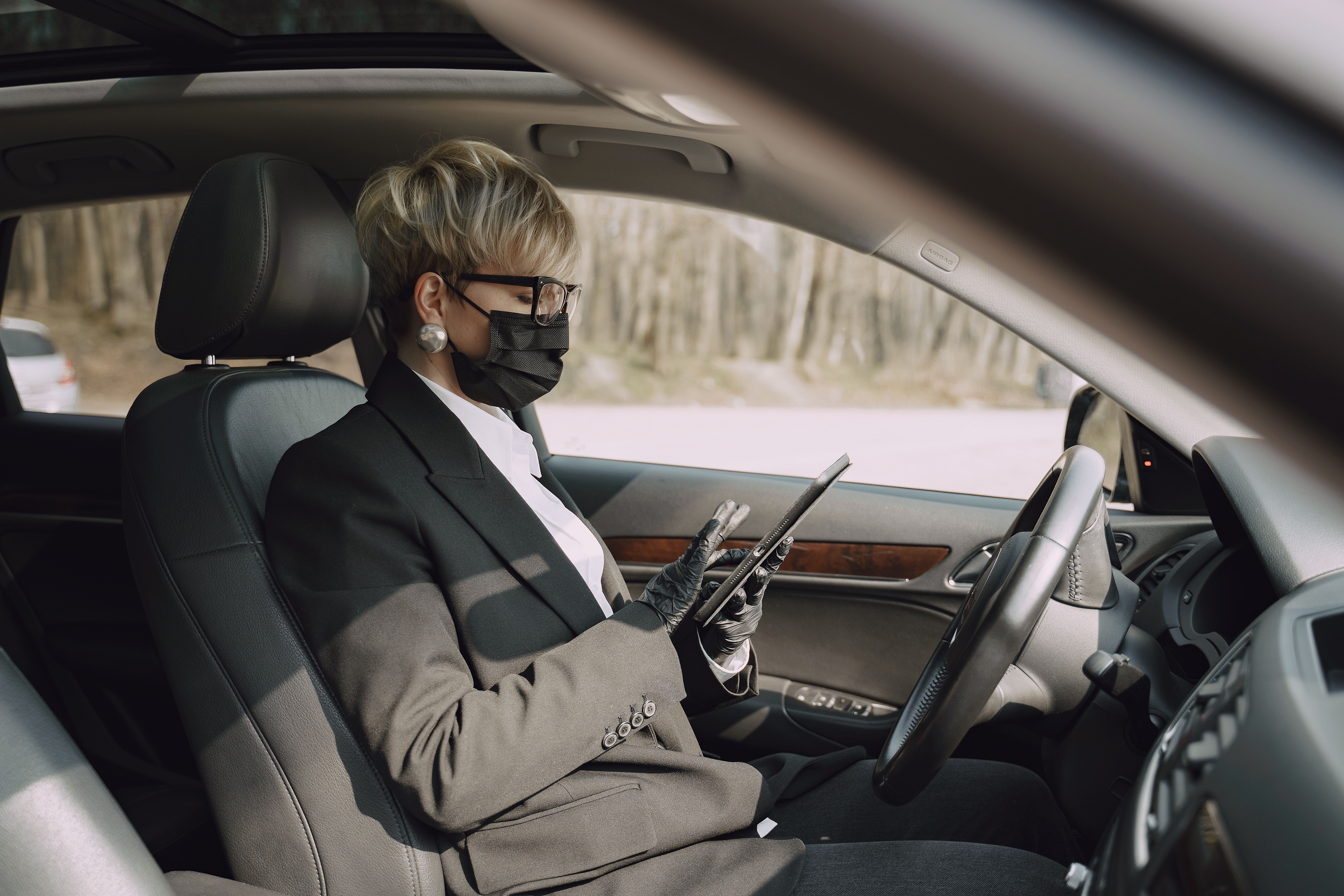 driver comparing quotes on a tablet driver comparing quotes on a tablet