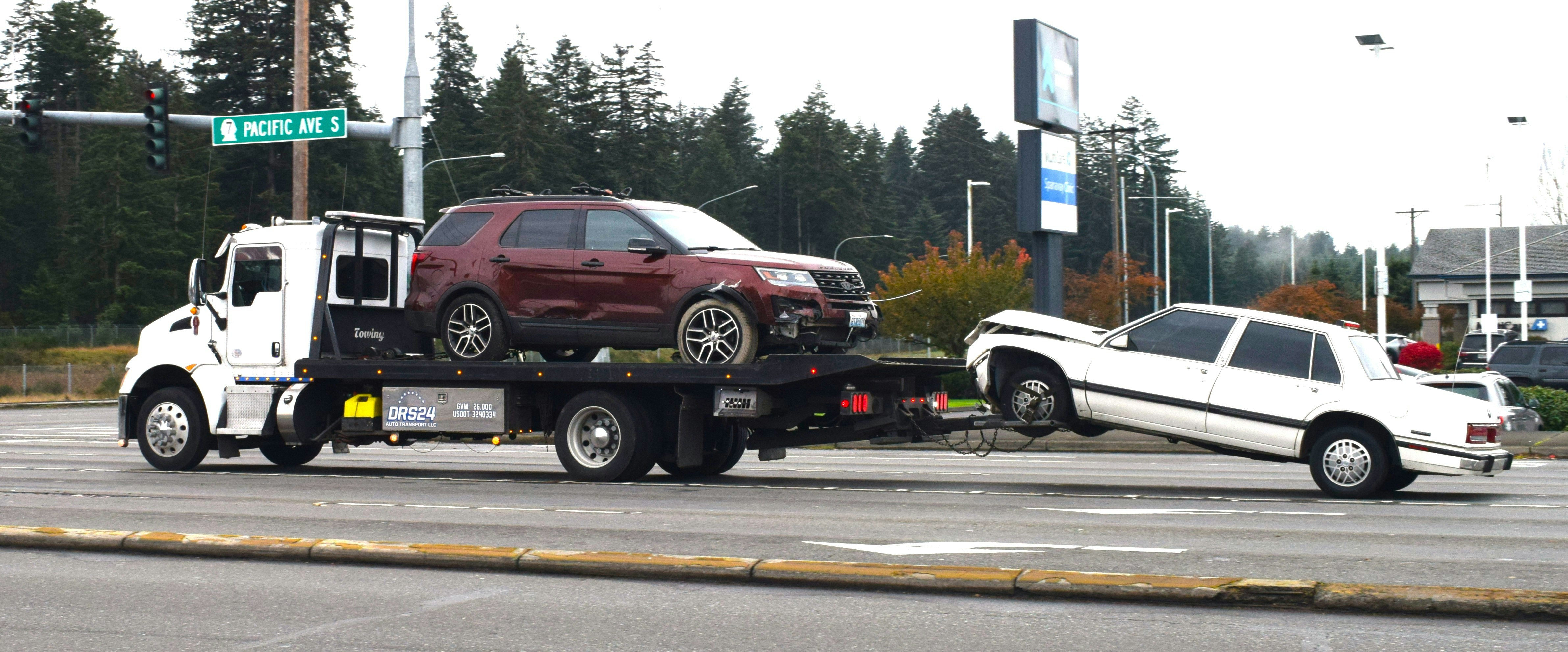 car being towed after an accident - Loss of use coverage
