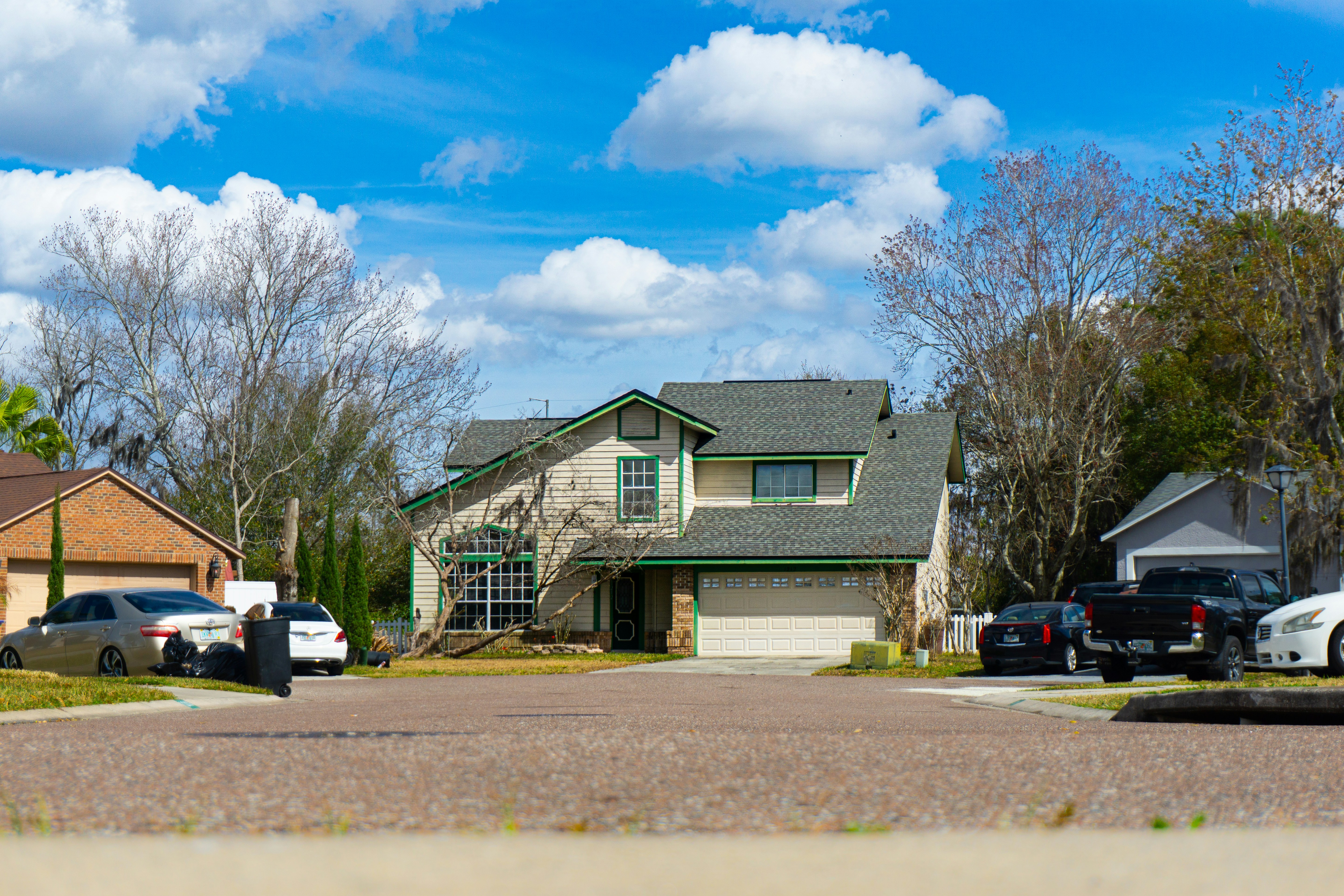 Modern vehicle parked in a suburban Lower Burrell driveway