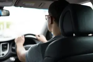 driver reviewing car insurance quotes